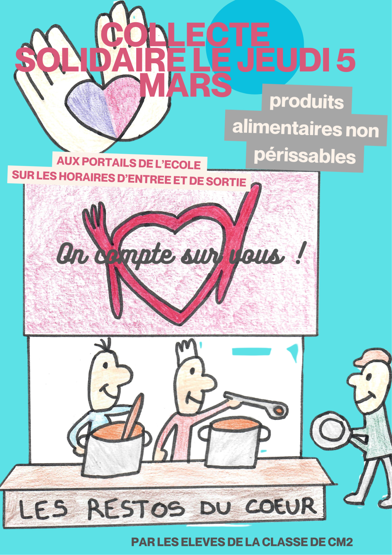 Affiche les restos du coeur